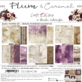 PLUM & CARAMEL - zestaw papierów 20,3x20,3cm - BASIC- PRZEDSPRZEDAŻ - WYSYŁKA PO 20 PAŹDZIERNIKA 2025