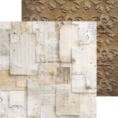 PLUM & CARAMEL - zestaw papierów 20,3x20,3cm - MIX - PRZEDSPRZEDAŻ - WYSYŁKA PO 25 PAŹDZIERNIKA