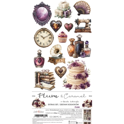 PLUM & CARAMEL - zestaw DODATKÓW - PLUM - PRZEDSPRZEDAŻ - WYSYŁKA PO 25 PAŹDZIERNIKA 2025