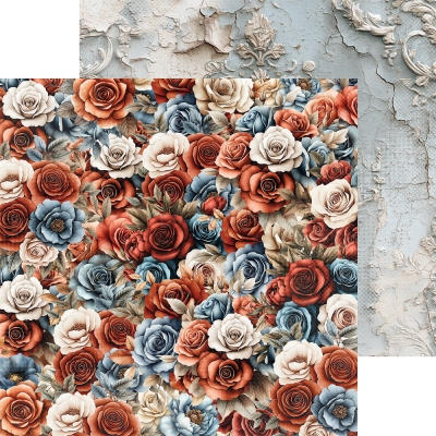 TIMELESS GRACE - zestaw papierów 15,25x15,25cm - PRZEDSPRZEDAŻ - WYSYŁKA PO 25 PAŹDZIERNIKA