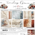 TIMELESS GRACE - zestaw papierów 20,3x20,3cm - BASIC- PRZEDSPRZEDAŻ - WYSYŁKA PO 20 PAŹDZIERNIKA 2025