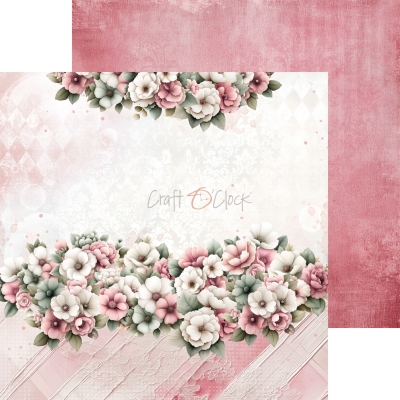 # 83 BABY GIRL UNIVERSE - wysyłka po 18.02.2026r. - zestaw papierów 20,3x20,3cm