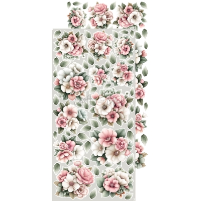 # 83 BABY GIRL UNIVERSE - zestaw DODATKÓW - FLOWERS & MORE - wysyłka po 18.02.2026r.