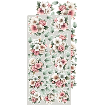 # 83 BABY GIRL UNIVERSE - zestaw DODATKÓW - FLOWERS & MORE - wysyłka po 18.02.2026r.