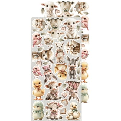 # 83 BABY GIRL UNIVERSE - zestaw DODATKÓW - FLOWERS & MORE - wysyłka po 18.02.2026r.