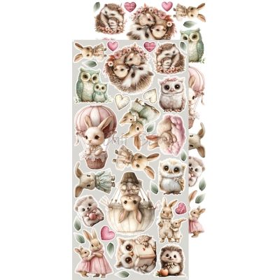 # 83 BABY GIRL UNIVERSE - zestaw DODATKÓW - FLOWERS & MORE - wysyłka po 18.02.2026r.