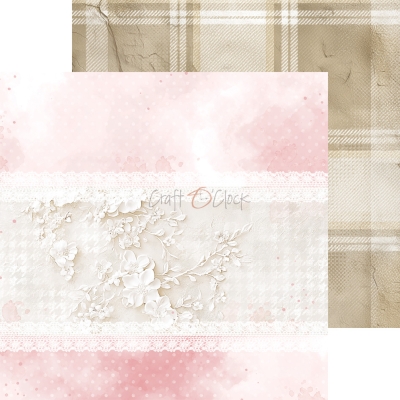 # 83 BABY GIRL UNIVERSE - wysyłka po 18.02.2026r. - zestaw papierów 20,3x20,3cm - MIX