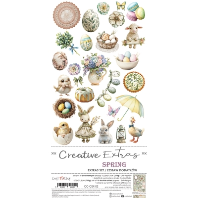 CREATIVE EXTRAS - 02 - SPRING - zestaw DODATKÓW - WYSYŁKA PO 10 grudnia 2025