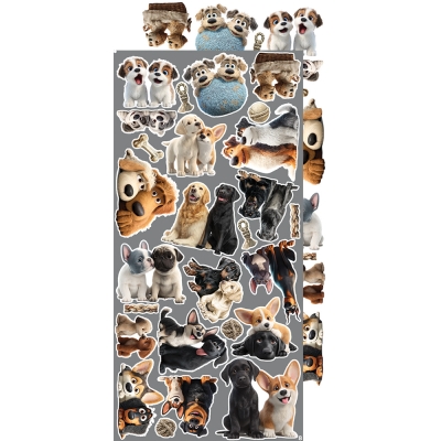 CREATIVE EXTRAS - 04 - DOGS- zestaw DODATKÓW - WYSYŁKA PO 10 grudnia 2025