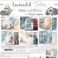 PRZEDSPRZEDAŻ - EMERALD TALES - zestaw papierów 20,3x20,3cm - WYSYŁKA PO 2 LIPCA 2025