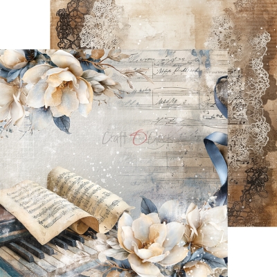 MELODY OF MY SOUL - zestaw papierów 20,3x20,3cm - PRZEDSPRZEDAŻ - WYSYŁKA PO 20 PAŹDZIERNIKA 2025