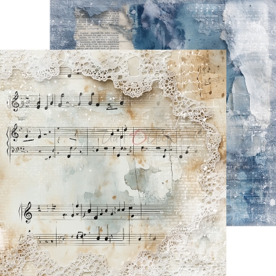 MELODY OF MY SOUL - zestaw papierów 20,3x20,3cm - BASIC- PRZEDSPRZEDAŻ - WYSYŁKA PO 20 PAŹDZIERNIKA 2025