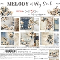 MELODY OF MY SOUL - zestaw papierów 15,25x15,25cm - PRZEDSPRZEDAŻ - WYSYŁKA PO 25 PAŹDZIERNIKA