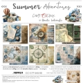 PRZEDSPRZEDAŻ - SUMMER ADVENTURES - WYSYŁKA PO 2 LIPCA 2025R. - zestaw papierów 30,5x30,5cm