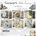 PRZEDSPRZEDAŻ - SUMMER ADVENTURES - zestaw papierów 15,25x15,25cm - WYSYŁKA PO 2 LIPCA 2025