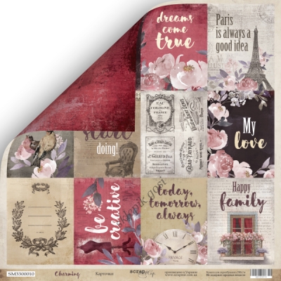 SCRAPMIR - ZESTAW DODATKÓW DO SCRAPBOOKINGU DO WYCIĘCIA