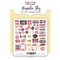 FABRYKA ZESTAW DODATKÓW DO SCRAPBOOKINGU MAGNOLIA SKY
