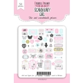 FABRYKA ZESTAW DODATKÓW DO SCRAPBOOKINGU SCANDI BABY GIRL