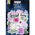 FABRYKA ZESTAW DODATKÓW DO SCRAPBOOKINGU NIGHT GARDEN