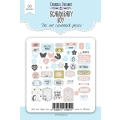 FABRYKA ZESTAW DODATKÓW DO SCRAPBOOKINGU SCANDI BABY BOY