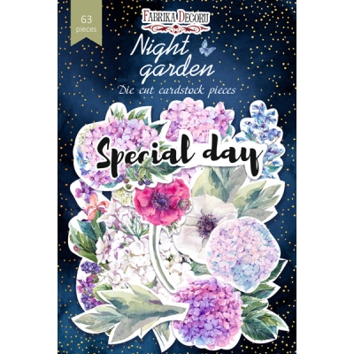 FABRYKA ZESTAW DODATKÓW DO SCRAPBOOKINGU NIGHT GARDEN