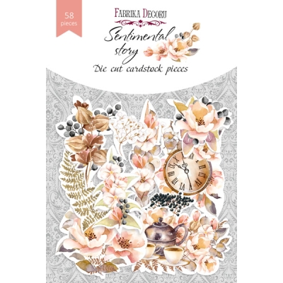 FABRYKA ZESTAW DODATKÓW DO SCRAPBOOKINGU SENTIMENTAL STORY