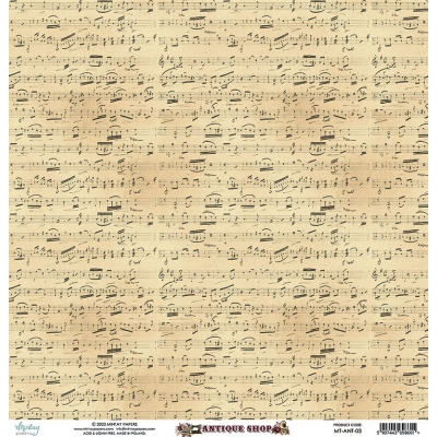 Papier 30,5 cm x 30,5 cm - ANTIQUE SHOP 03