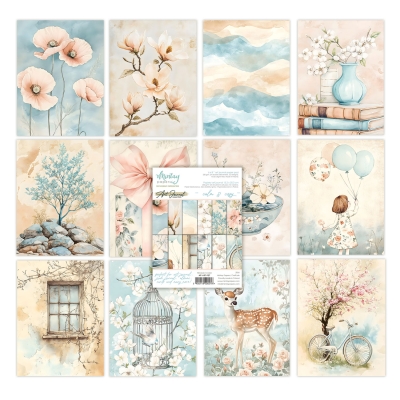 WYSYŁKA PO 25 KWIETNIA 2026 - Mintay ART JOURNAL - Zeszyt Papierów Art Journal - Calm & Cozy