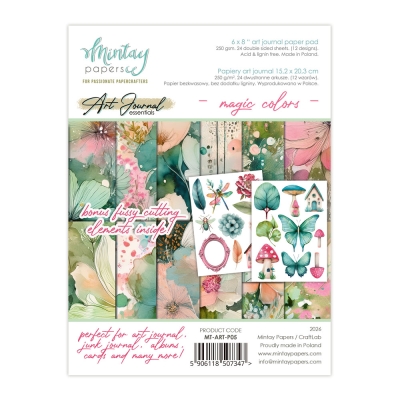 WYSYŁKA PO 15 STYCZNIA 2026 - Mintay ART JOURNAL - Zeszyt Papierów Art Journal - Zeszyt Papierów Art Journal - Magic Colors