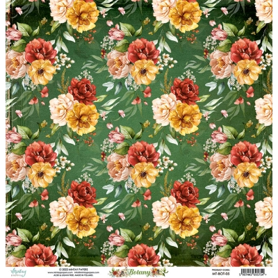 Papier 30,5 cm x 30,5 cm - BOTANY 05