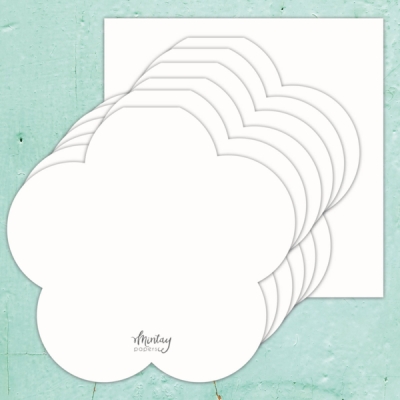 WYSYŁKA PO 25 KWIETNIA 2026 - Mintay Chippies - Baza Albumu 20 x 20 cm - Kwiat