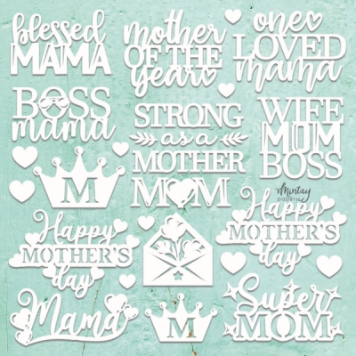 WYSYŁKA PO 25 KWIETNIA 2026 - Mintay Chippies - Dekor - Dzień Mamy ANG