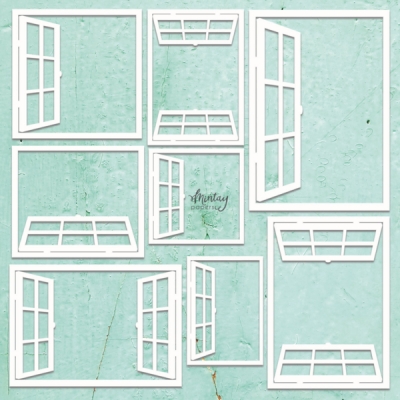 WYSYŁKA PO 25 KWIETNIA 2026 - Mintay Chippies - Dekor - Foto Ramki Okienka