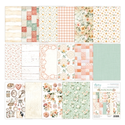WYSYŁKA PO 25 KWIETNIA 2026 - FAMILY STORIES - ZESTAW 15,2 X 20,3 CM