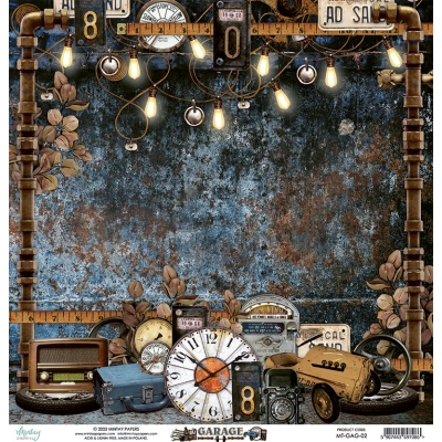 Papier 30,5 cm x 30,5 cm - GARAGE 02