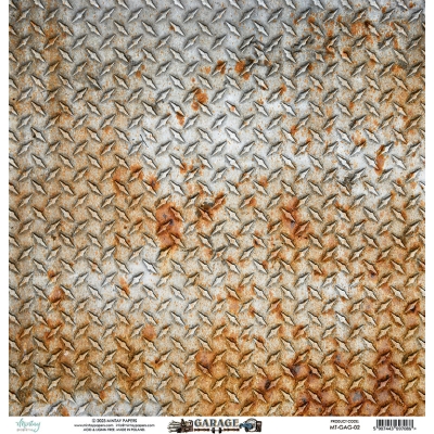 Papier 30,5 cm x 30,5 cm - GARAGE 02