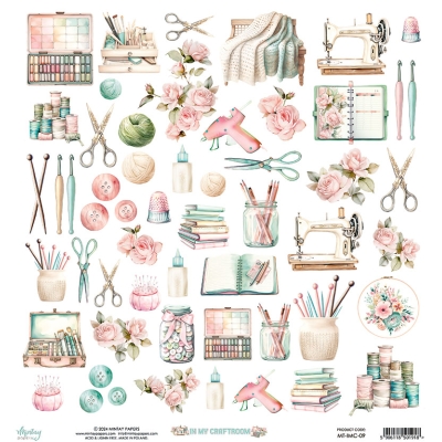 IN MY CRAFTROOM - ARKUSZ DO WYCIĘCIA