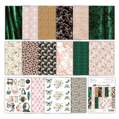 WYSYŁKA PO 15 STYCZNIA 2026 - ZESTAW 15,2 X 20,3 CM - LADY'S SECRET