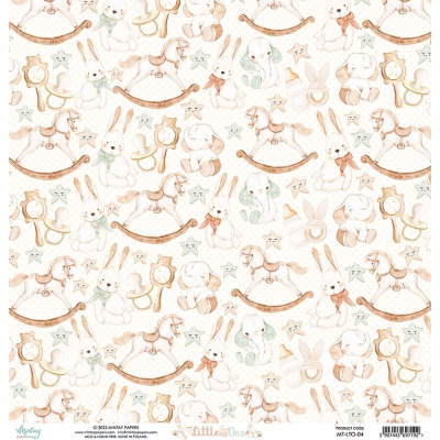Papier 30,5 cm x 30,5 cm - LITTLE ONE 04