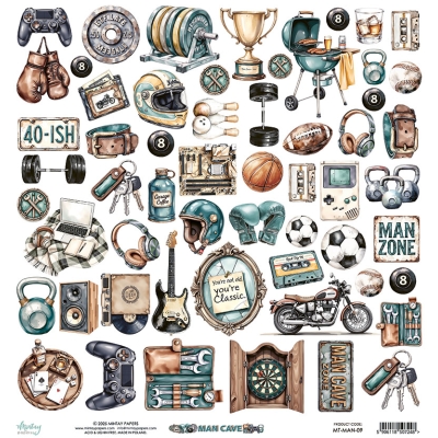 WYSYŁKA PO 15 STYCZNIA 2026 - ARKUSZ DO WYCIĘCIA - MAN CAVE