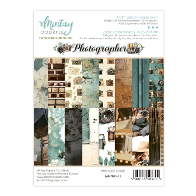ZESTAW 15,2 X 20,0 CM - PHOTOGRAPHER