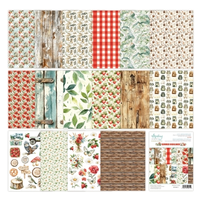 WYSYŁKA PO 25 KWIETNIA 2026 - SUMMER HIGHLANDS - ZESTAW 15,2 X 20,3 CM