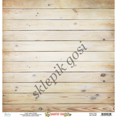 Papier 30,5 cm x 30,5 cm - COUNTRY FAIR 09