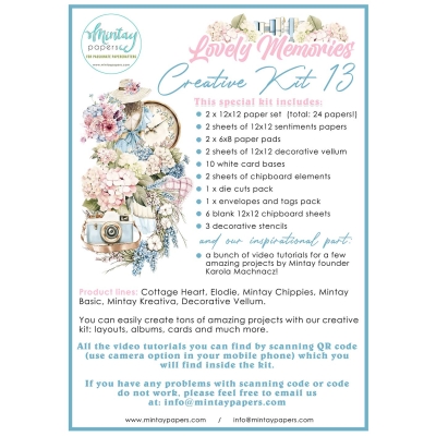 ZESTAW KREATYWNY - Zestaw Kreatywny - Lovely Memories