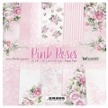 Zestaw papierów PINK ROSES 20x20 cm - SCRAPANDME