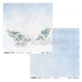 Zestaw papierów BLUE ROSES 30x30 cm - SCRAPANDME