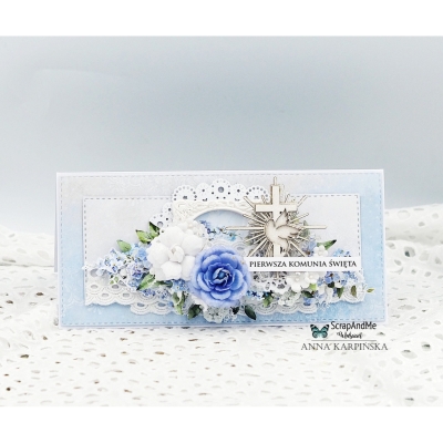 LOVELY DAY IN BLUE - ZESTAW PAPIERÓW - 30x30 cm - SCRAPANDME