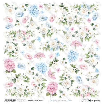 OH, BABY - FLOWERS - SCRAPANDME