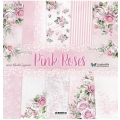 Zestaw papierów PINK ROSES 30x30 cm - SCRAPANDME