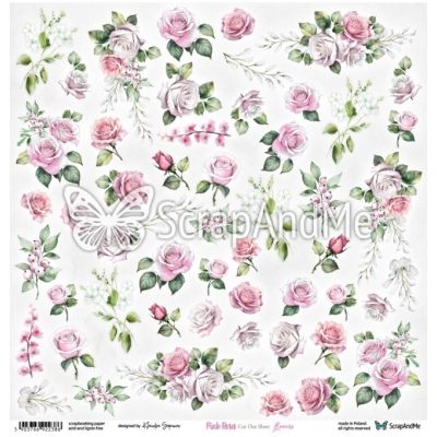 Pink Roses - Flowers - ScrapAndMe
